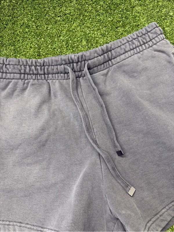 Talentless Women's Classic Heavyweight Short Grey Athleisure Cotton Drawstring L - Image 2