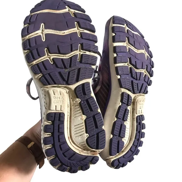 Brooks Ghost‎ Together Unity Purple Tie Dye Athletic Shoes 6.5 - Image 4