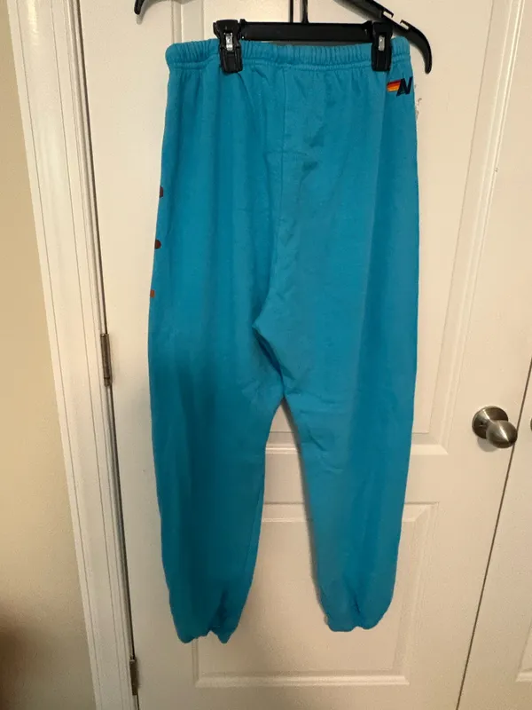 Blue Aviator Nation Jogger Sweatpants - Image 4