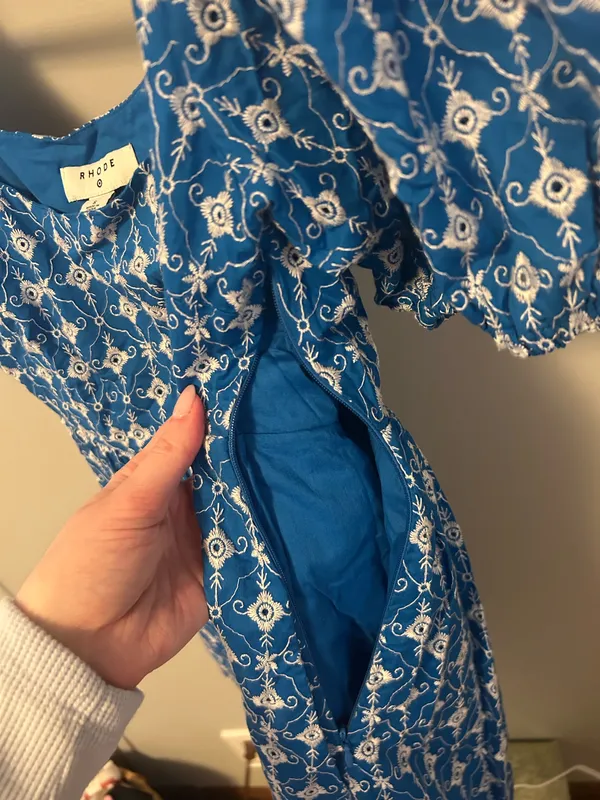 RHODE Summer /Spring Dress Blue - Image 10