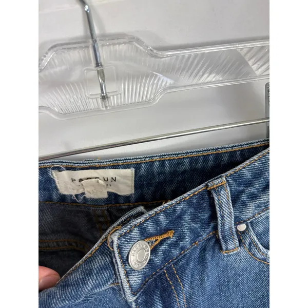 PacSun Blue Denim Mini Skirt Size 24 - Image 3