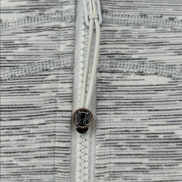 Lululemon Define Jacket Size 8 Wee Are From Space Ice Grey Alpine Full Length - Image 3