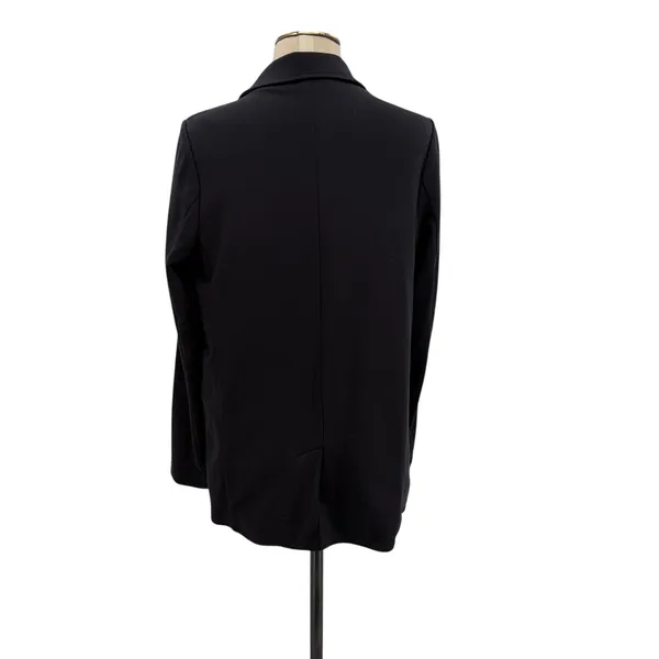 Athleta Eastbound Blazer Black Open Front Stretch Knit Jacket Size‎ 4 - Image 9