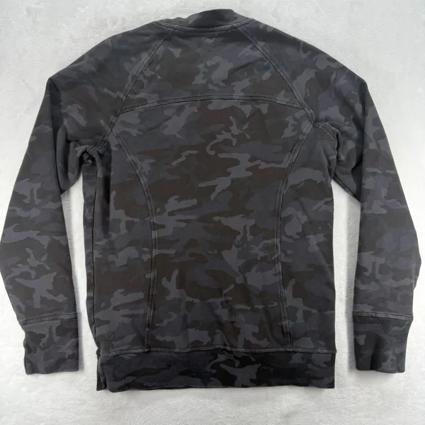 Lululemon Scuba Crew Incognito Camo Pullover Sweatshirt Athleisure Top Size 6‎ - Image 5