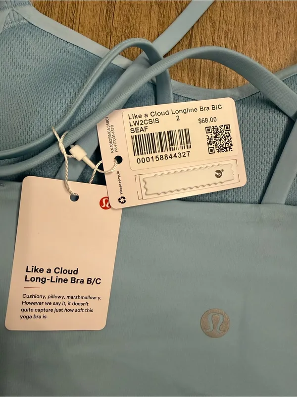 lululemon Like a Cloud Long Line Bra B/C - Image 3