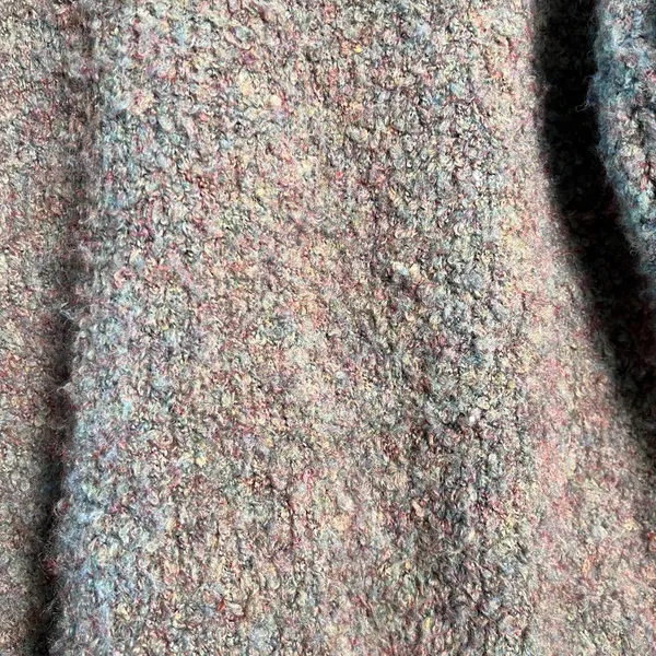 Zara Women’s Blue‎ Wool Blend Cardigan L–XL Soft Cozy Lightweight Button Sweater - Image 7