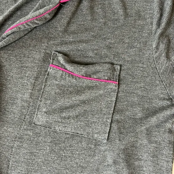 Nicole Miller Pink and Grey Pajamas - Image 2