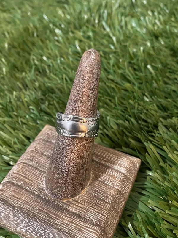 Ring Size 7.5 Silver - Image 4