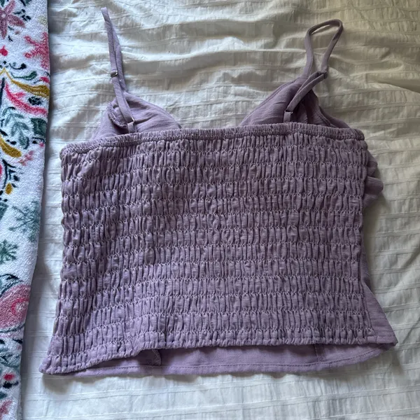 Cute Purple Top Size M - Image 2