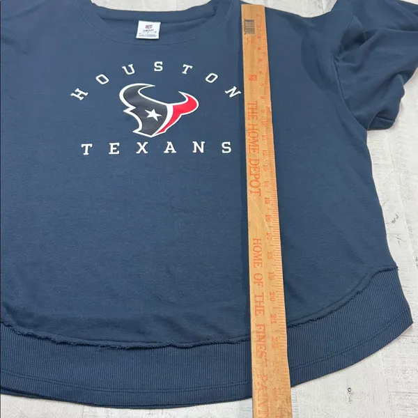 NFL Houston Texans women crew neck pull over - Image 4