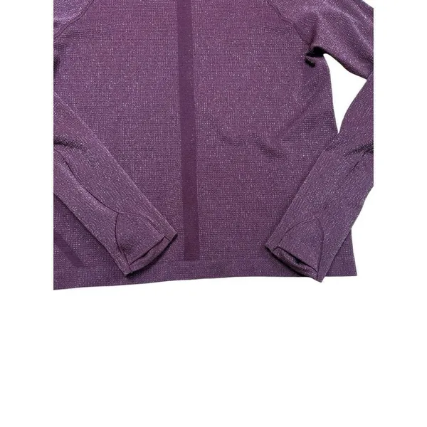 Lululemon Swiftly Tech Long-Sleeve Shirt 2.0 *Waist Length Parallel Garnet 10 - Image 4