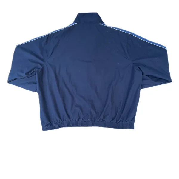 Vintage Navy Blue Two Tone Zip Up Jacket - Image 2