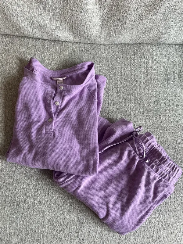 Victoria's Secret Waffle Knit Lounge Set - Image 7