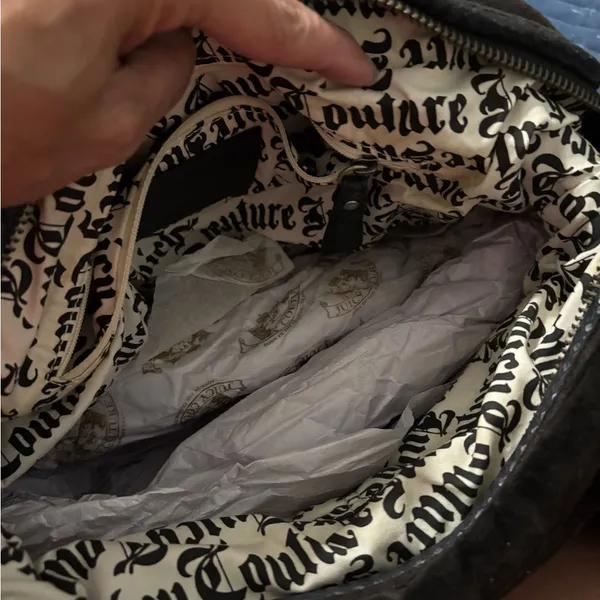 NWOT Y2K juicy couture black bag - Image 8