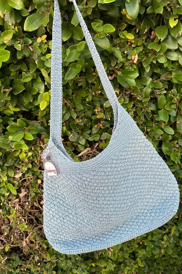Faded Glory ✨Cutest baby blue crochet bag - Image 2