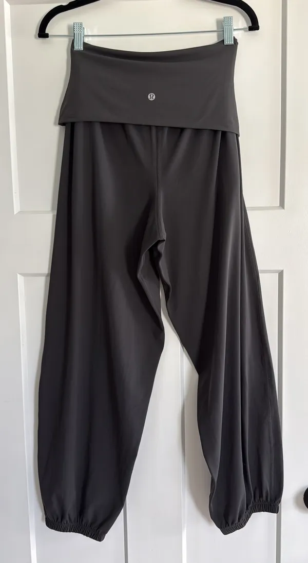 Lululemon Size 6 Align Fold-over Relaxed Leggings Joggers - Image 6