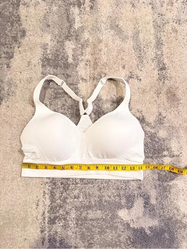 BCG White Sports Bra - Image 5