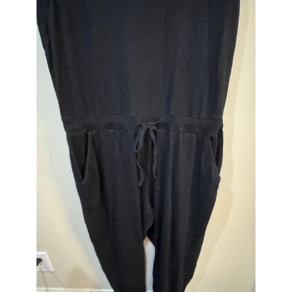 Pact Black‎ Organic Cotton All Day Easy Boho Resort Overall Jumpsuit Size Large - Image 4