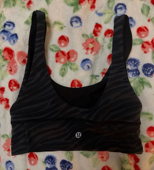 Lululemon Reversible Align Bra A/B animal print - Image 2