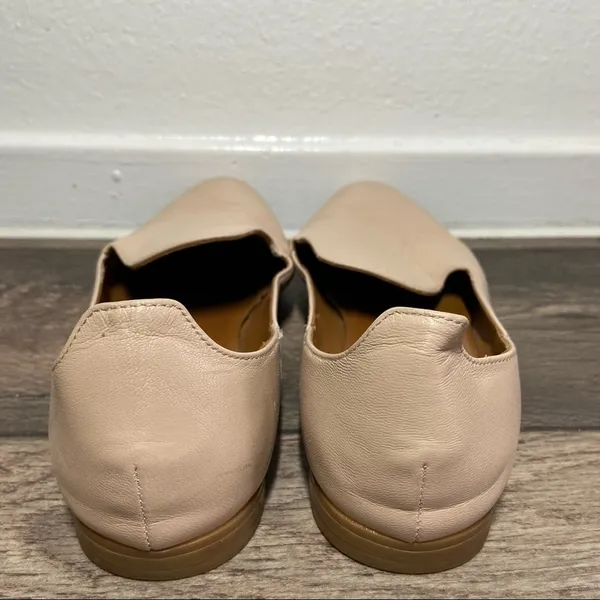 Aquatalia Emmaline Loafers Nappa Leather Water-Resistant Slip-On Nude 7 - Image 5