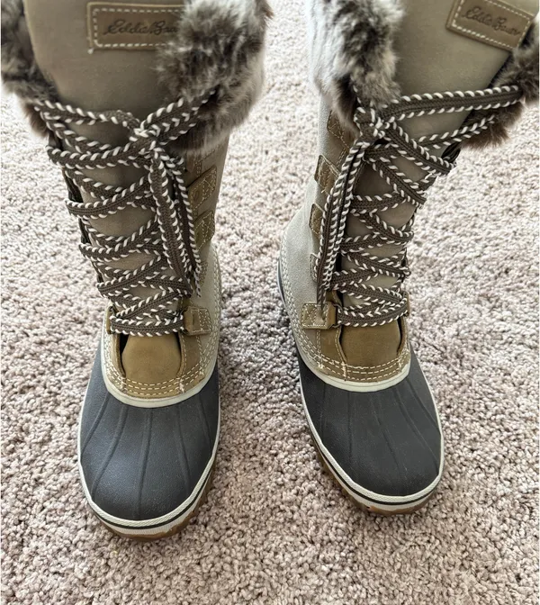 Eddie Bauer Fur Winter Boots - Image 4