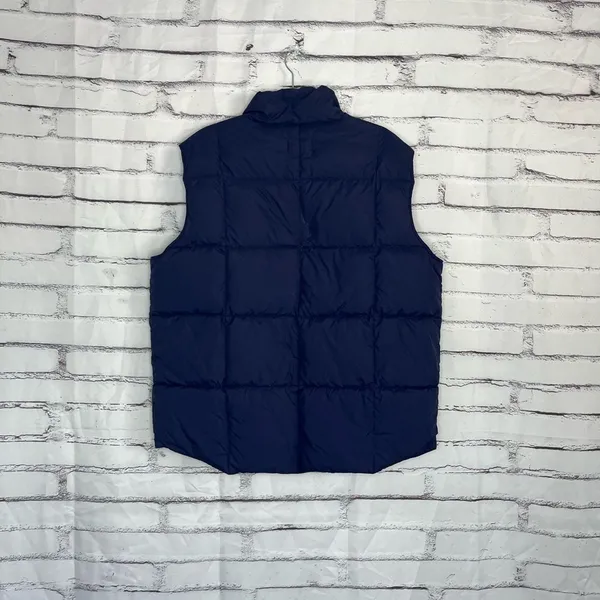 Lands’ End Violet Purple Puffer Vest Jacket Button Up Size Women’s Large Fall - Image 10