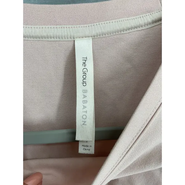 Aritzia The Group by Babaton Womens Knit Top Pink Balloon Sleeve Relaxed Size 1 - Image 8