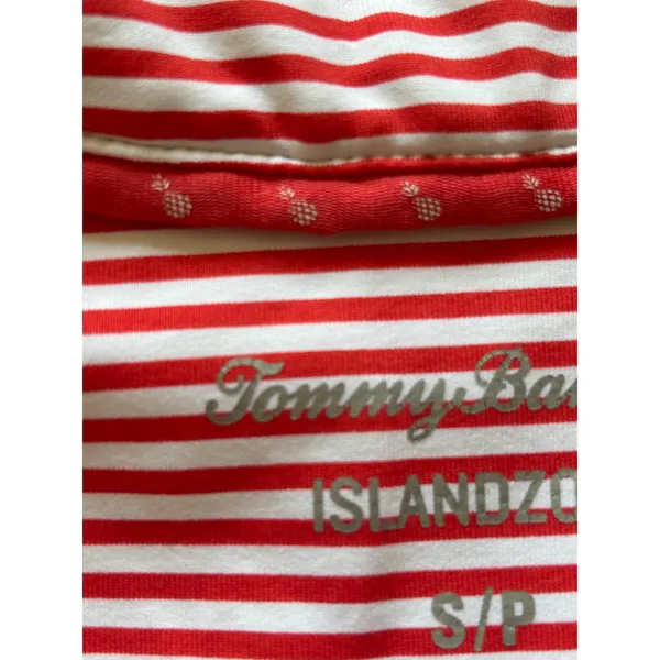 Tommy Bahama Aubrey IslandZone Zip Neck Shirt Small Golf Polo athleisure - Image 6