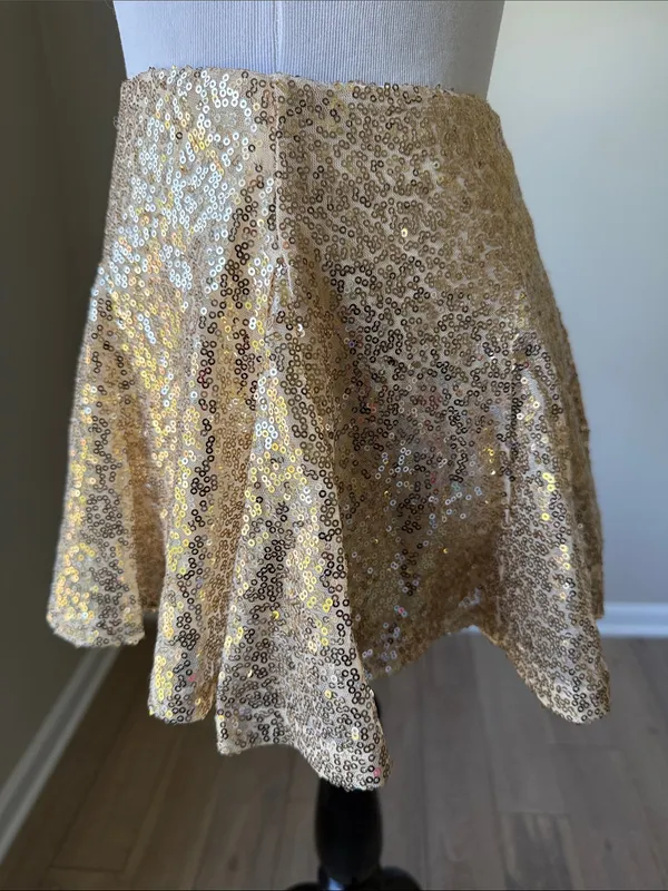 Lucy In The Sky Sequin Flare Skirt - Image 3