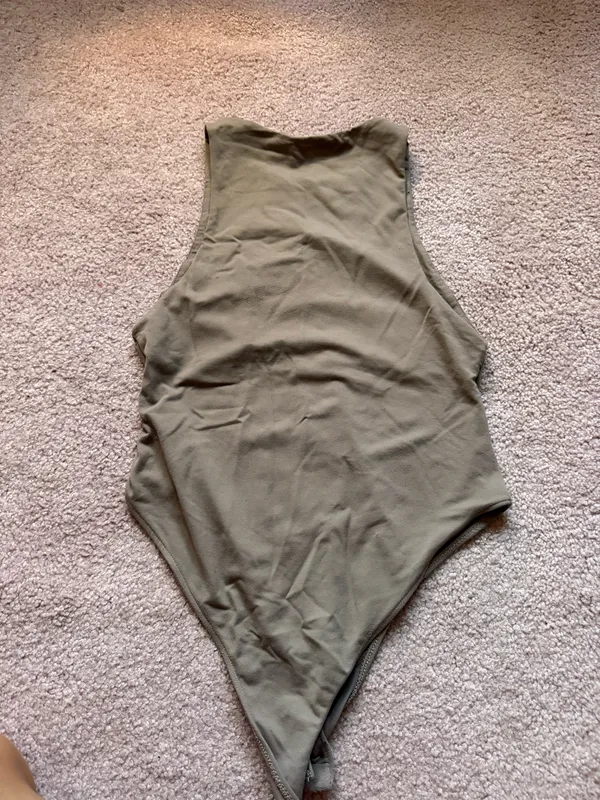 Zara Nude Tank Bodysuit - Image 5