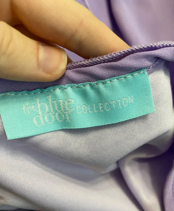 The Blue Door Collection Purple Mini Dress - Image 9