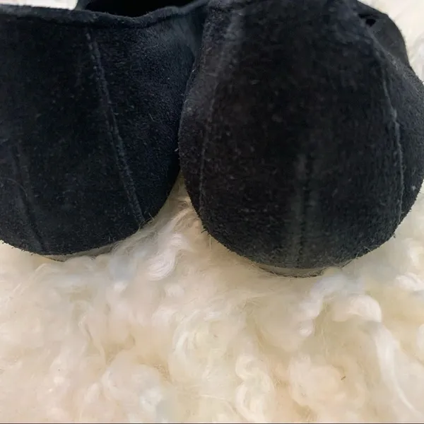 Talbots Black Suede Pointed Toe Loafer - Image 3