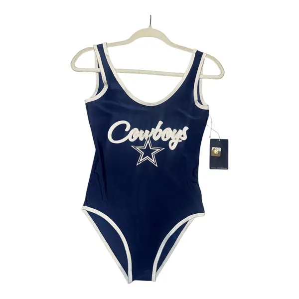 NFL‎ Dallas Cowboys One Piece Bathing Suit, Womens Small - Image 2