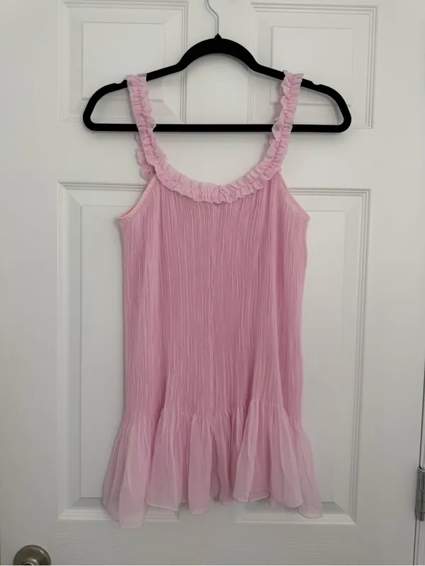 Y2K Sabrina Carpenter Victoria Secret Babydoll Slip Small Pink Rare Coquette 00s - Image 3