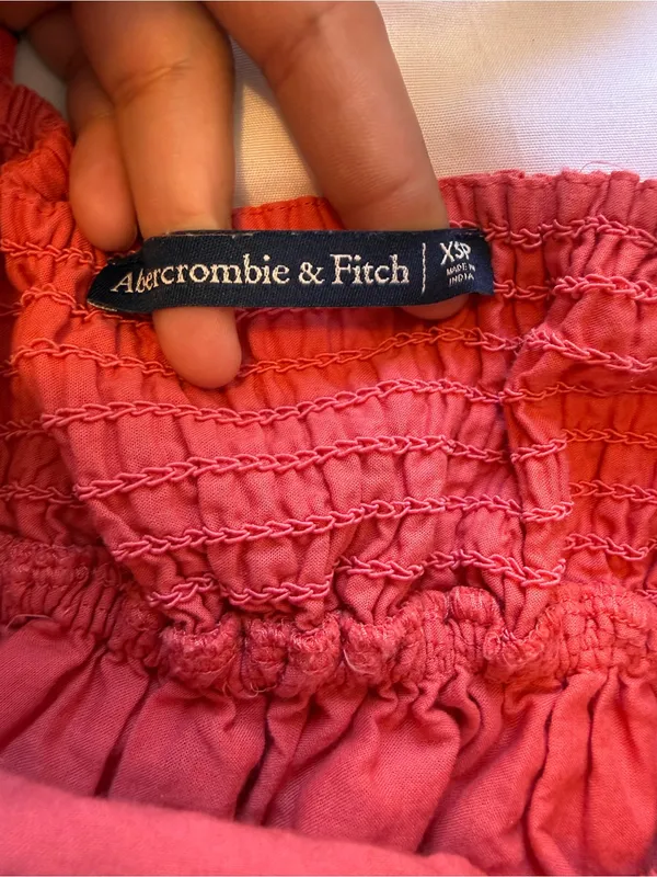Abercrombie Coral Mini Dress - Image 6