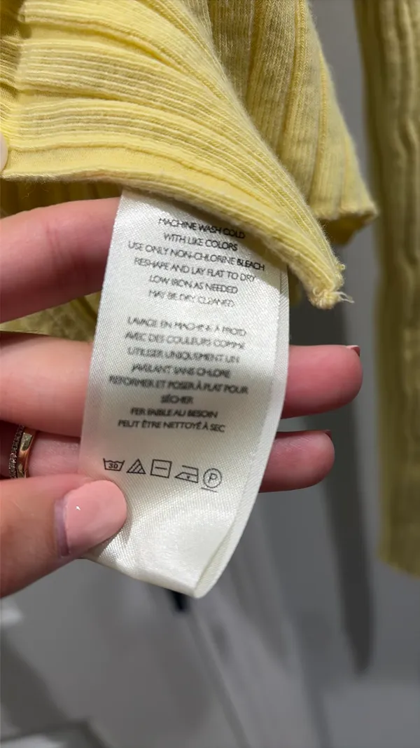 Free People Yellow Blouse - Image 3