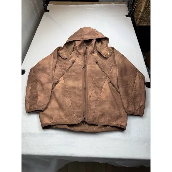 FP Movement Women's Canyon Crushin Jacket Toasted Almond XS NWOT $228 MSRP - Image 4