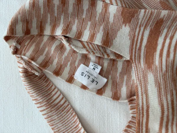 Orange and White Cotton Candy Stripped Longsleeve - Image 3