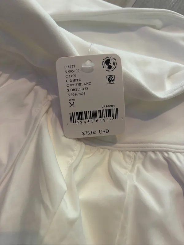 NWT FP Movement Swing Of Things Skort in White - Image 11