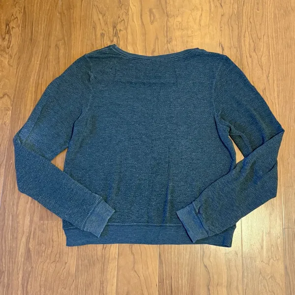WILDFOX Jumper Pullover Crewneck Sweater Grey Dance All Day Large‎ - Image 2