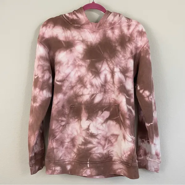 Lululemon All Yours‎ Hoodie Earth Dye Sweatshirt Size 6 - Image 4