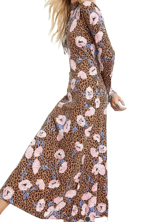 Free People Retro Romance Midi Dress - Image 5
