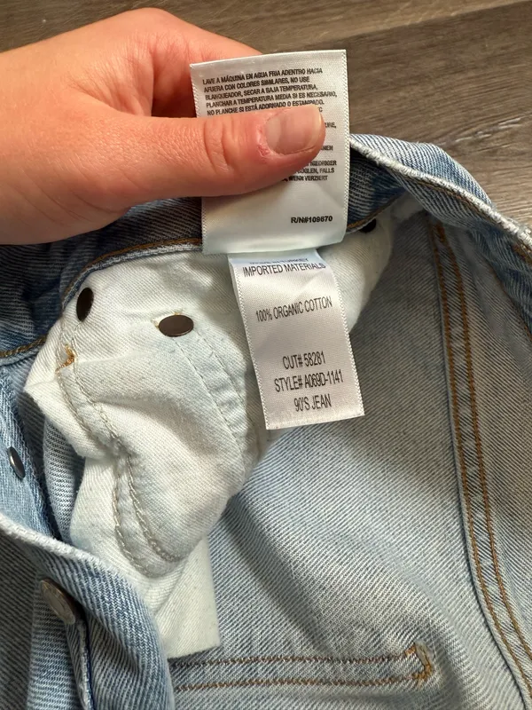AGOLDE 90s Blue Jeans - Image 3
