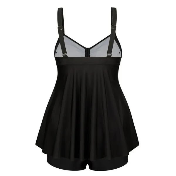 Rivelino Plus Size Swimsuits Two Piece Tankini Bathing Suits Tummy Control - Image 5