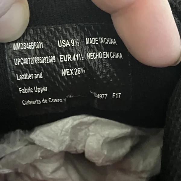 Dr Scholl's Women's Frida Tech Running Shoes Black‎ & White Size 9.5 - Image 8