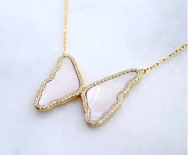 Butterfly Necklace Gold - Image 5