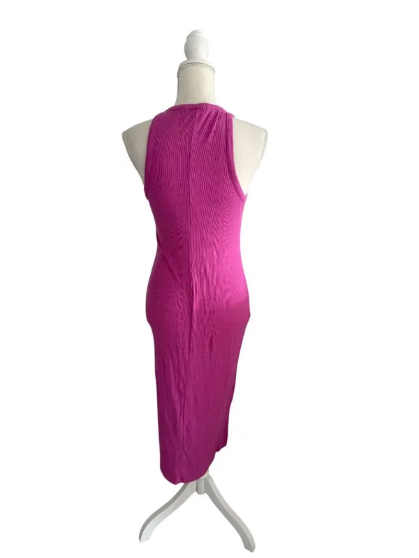 BEYOND YOGA Purple Pink Maxi Dress Size Medium - Image 3