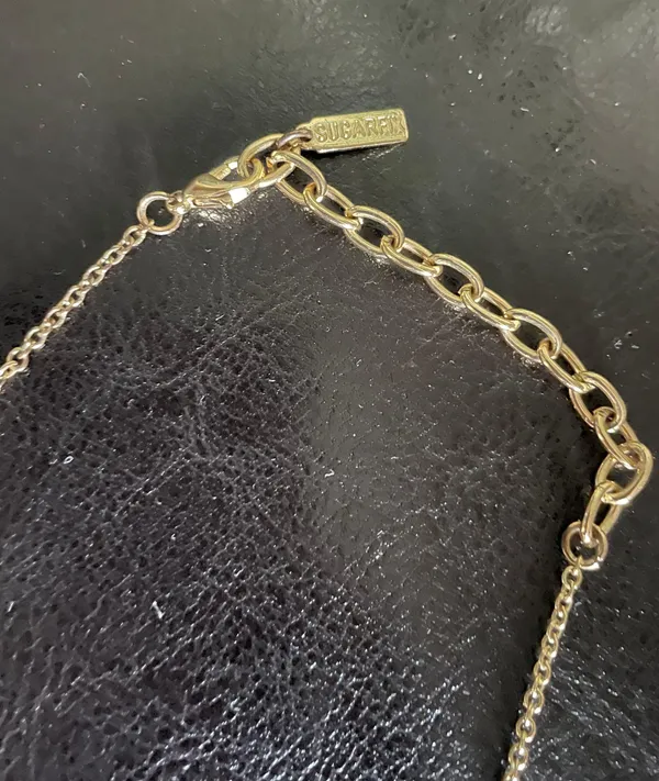 by Baublebar Gold Crystal Star Necklace - Image 7