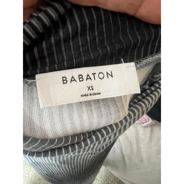 Babaton long‎ sleeve Turtleneck Top XS Black,grey. - Image 5