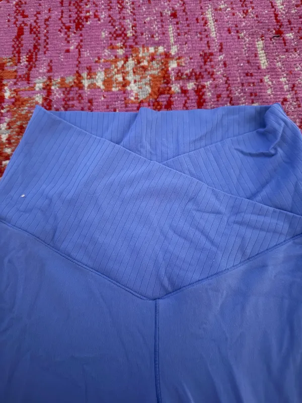 Blue Aerie Flare Leggings - Image 3